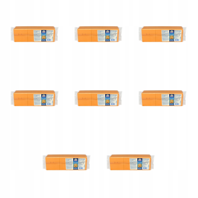 Hochland Cheddar. tavený sýr v plátcích 1033 g X8