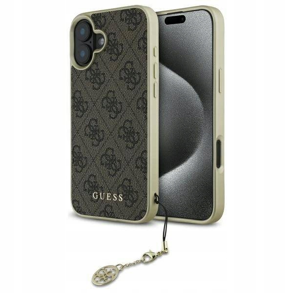 Guess Guhcp16Mgf4Gbr pouzdro pro iPhone 16 Plus 6.7" Hnědá/brown