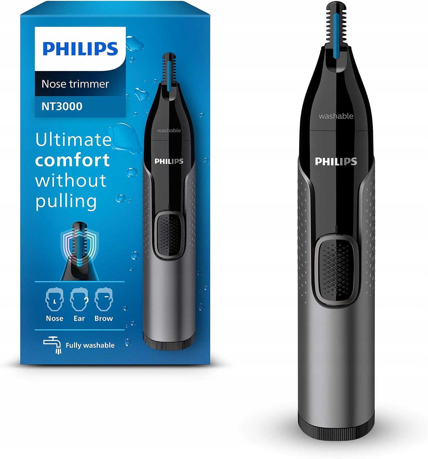 Philips Zastřihovač Nosu A Uší Série 3000 Precisiontrim Bezpečný