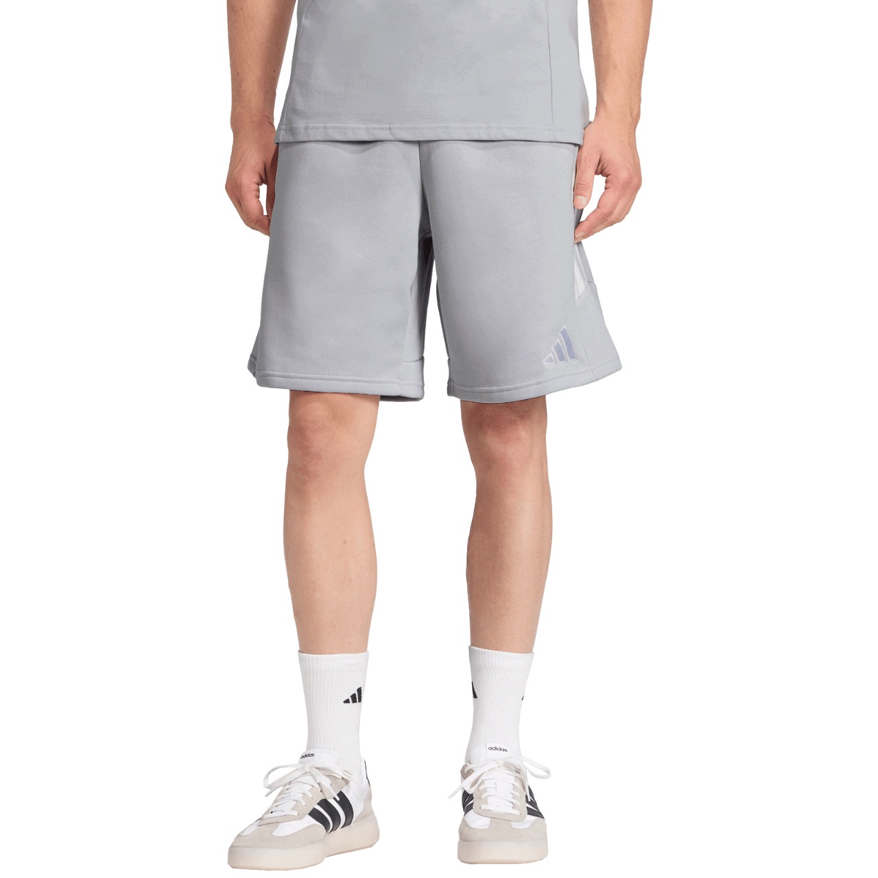 Spodenki męskie adidas Tiro 26 League Sweat szare JY9669 S