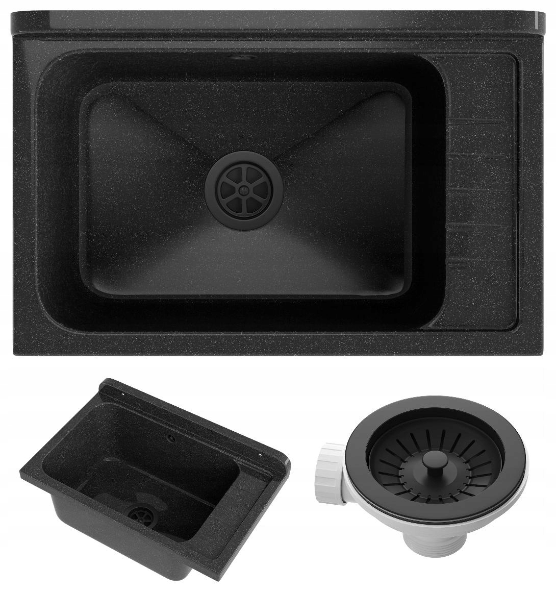 Technický Dřez Hospodářský Černá Nádrž Mramorová Prádelna Garáž Monza