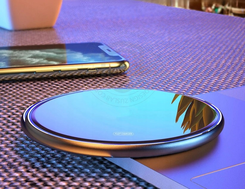 SZYBKA ŁADOWARKA INDUKCYJNA QI BEZPRZEWODOWA 15W Z PODŚWIETLENIEM + USB-C EAN (GTIN) 5906700041273