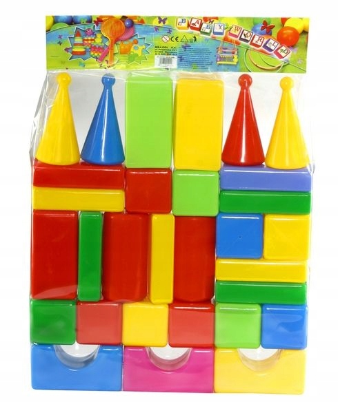 

Klocki Dmuchane Zestaw 30 Elementów