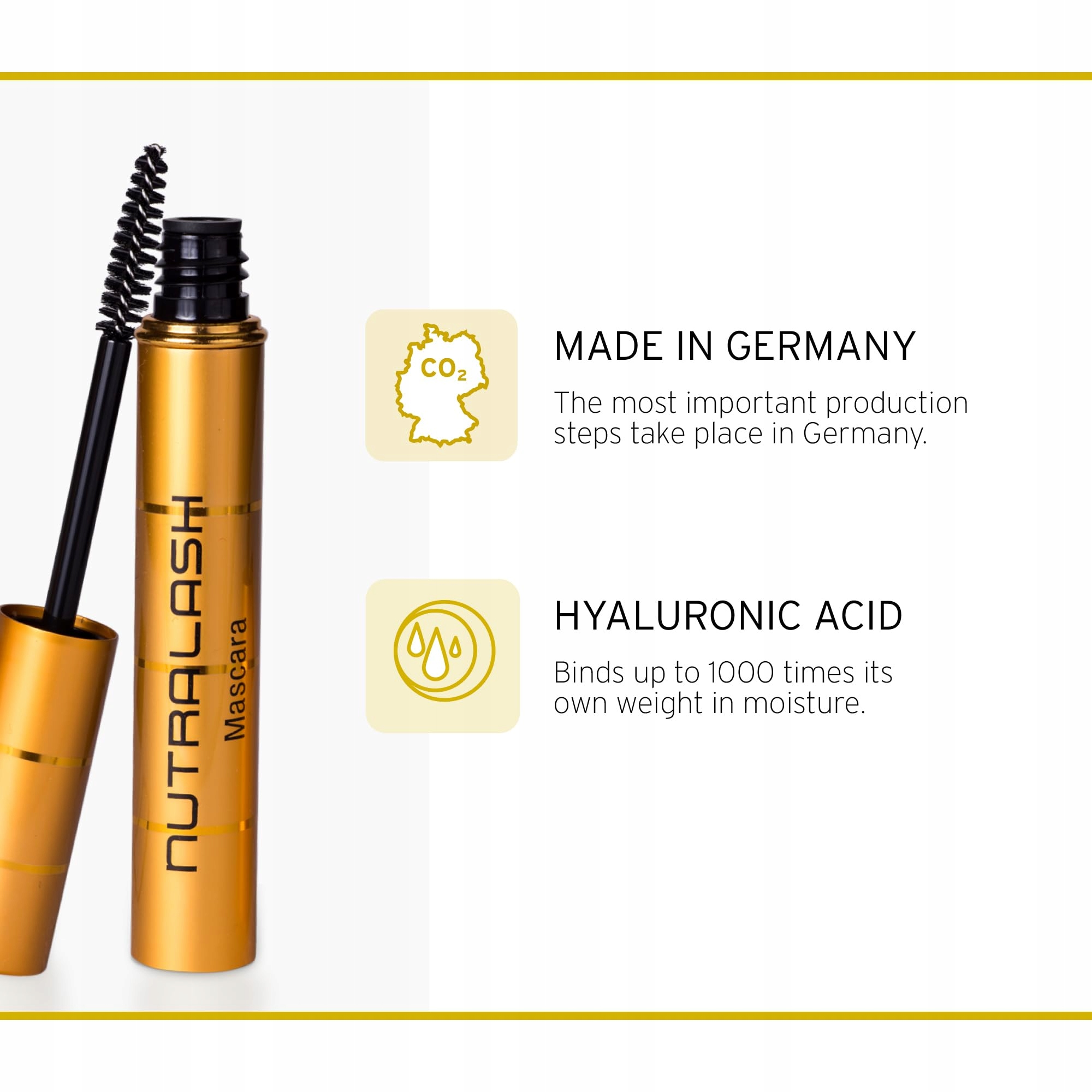 NUTRALASH Zestaw Tusz i Serum do Rzęs Długie i Gęste Rzęsy 5ml 3ml — miniatura 2