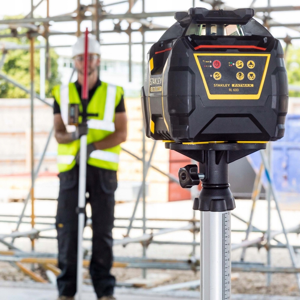 NIWELATOR LASEROWY OBROTOWY Z ODBIORNIKIEM STANLEY Kod producenta 77446 77-446 RL600