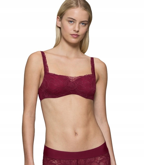 Balkonetka s kosticí Triumph Body Make-Up Illusion Lace Balconette 70E