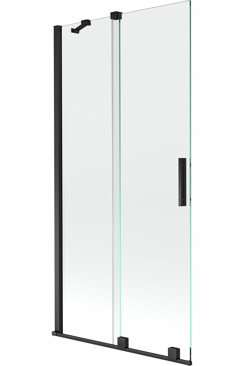Mexen Velar Parawan Nawannowy 2 Skrzydłowy 90 CM Czarny