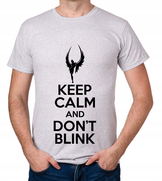 

koszulka Keep Calm And Don't Blink prezent