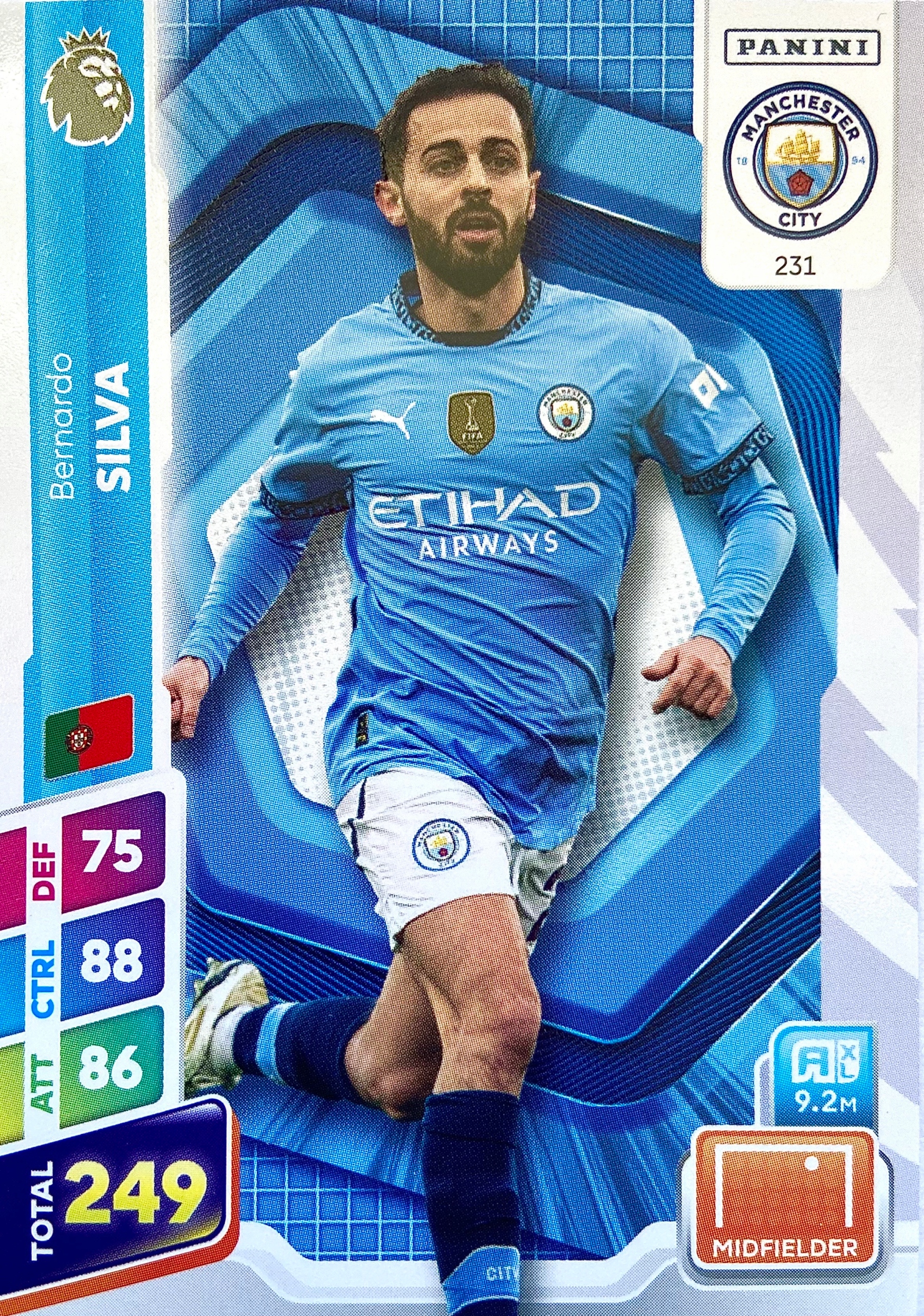 Premier League Plus 2025 Base 231 Bernardo Silva Manchester City