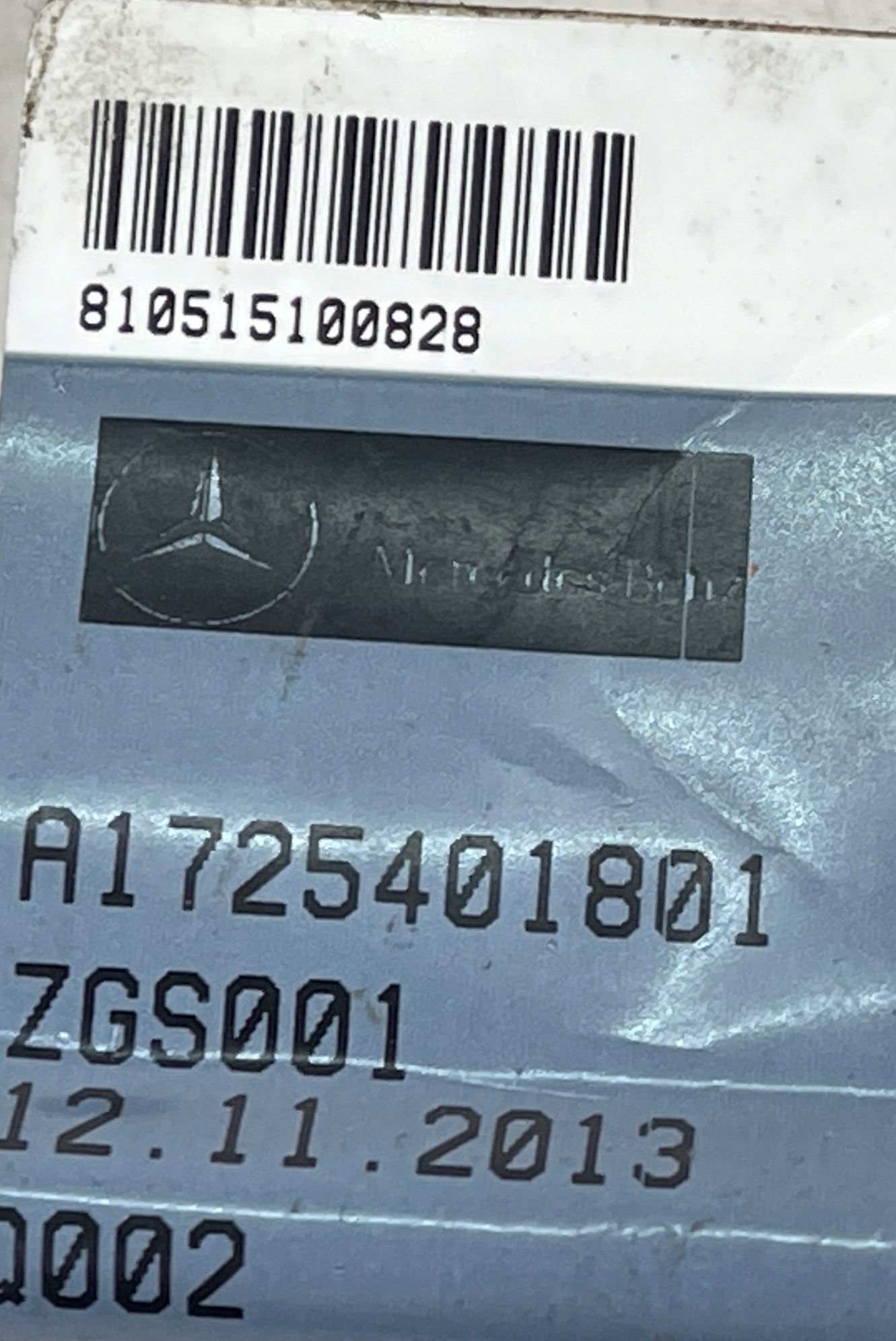 MERCEDES SLK 172 CABLAGGIO SERVOSTERZO A1725401801