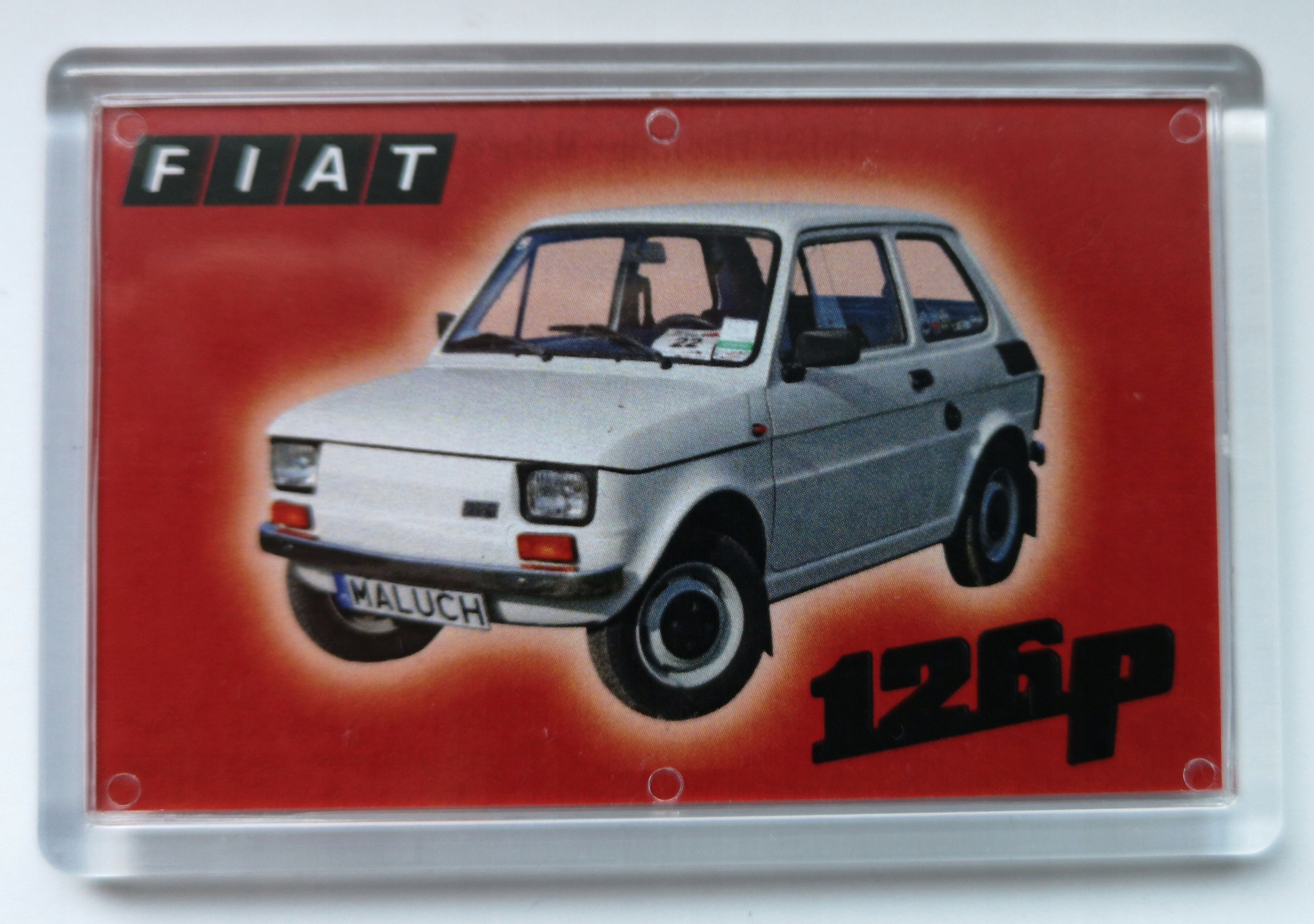 

Magnes na Lodówkę, Auto Prl Fso Maluch Fiat 126p