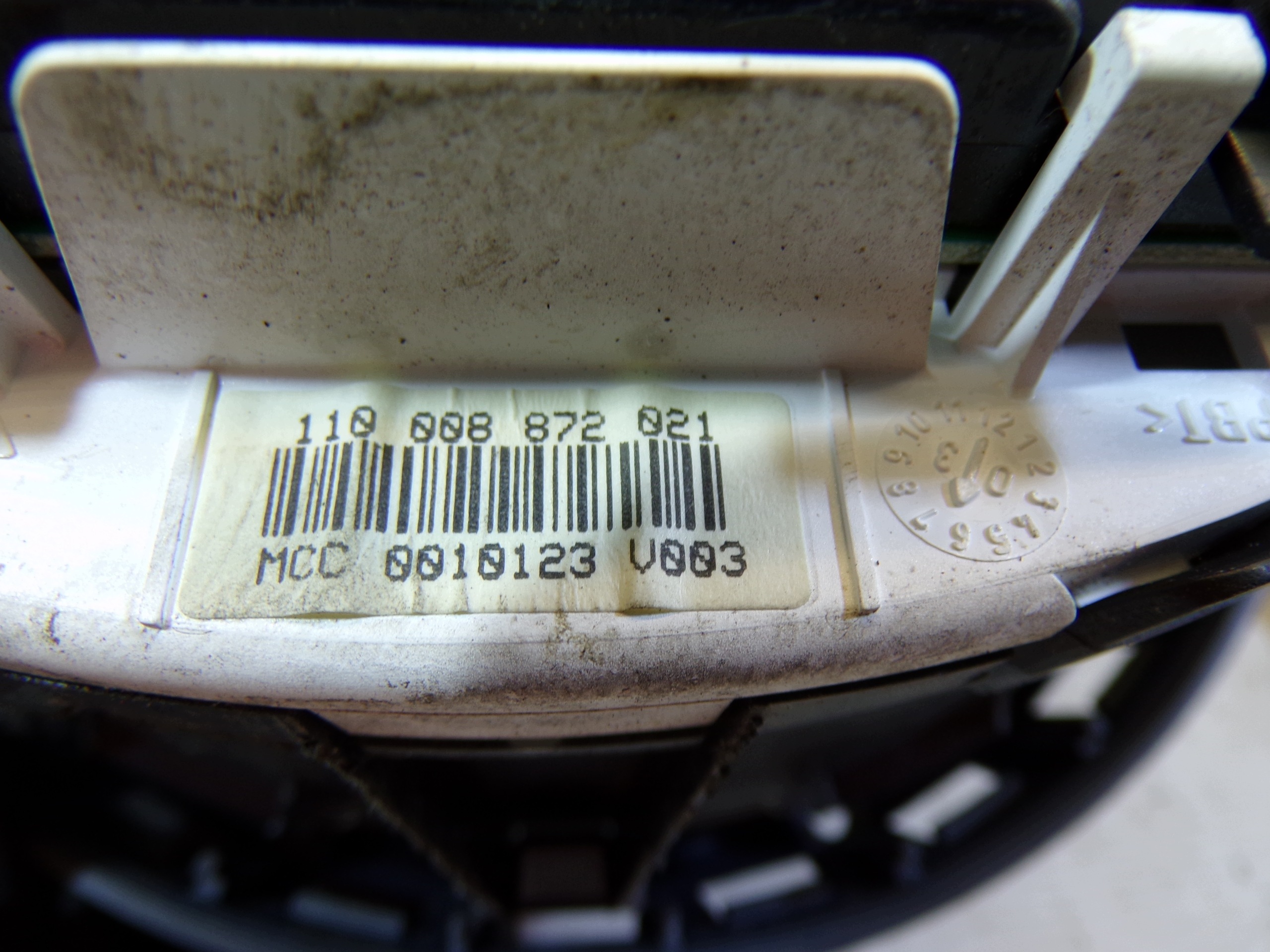 dials dials control SMART FORTWO 110008872021
