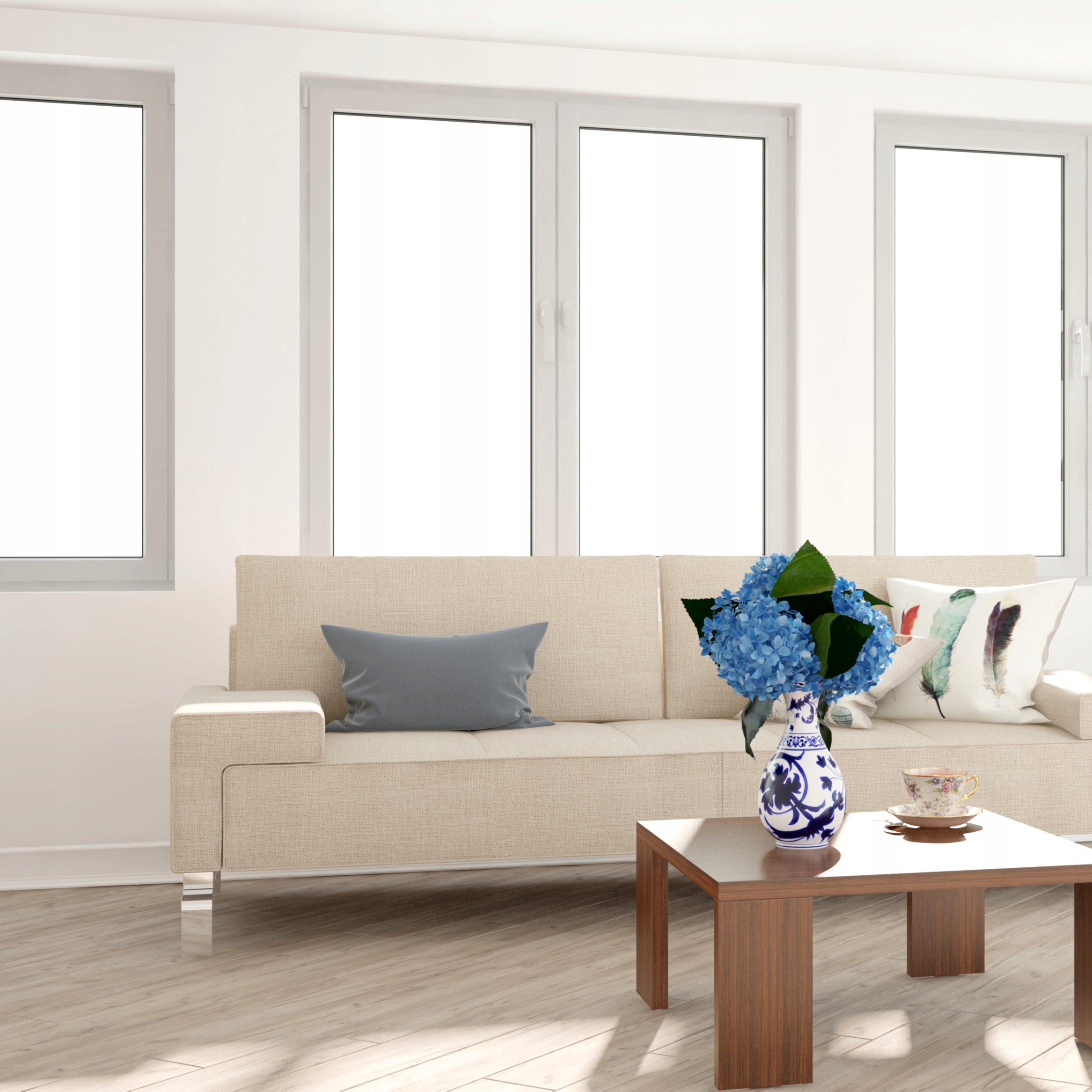 OKLEINA DO SZYB MLECZNA MATOWA SZRONIONA SZER.122cm OKNO BALKON SZYBA Długość 50 cm