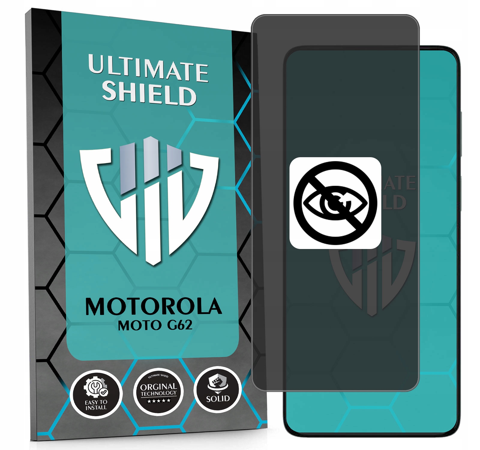 Sklo 5D Privacy Private Anti-spy Pro Motorola Moto G62 Hydrogelové Matné
