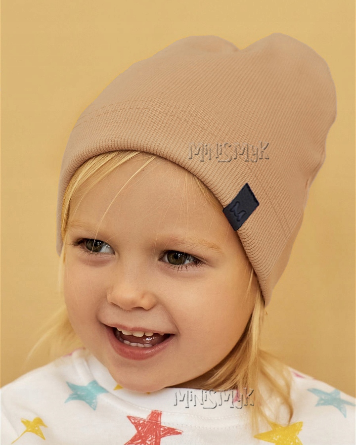 Komplet CZAPKA + TUBA komin beanie PRĄŻEK r. 50-52 Sezon jesienny letni wiosenny