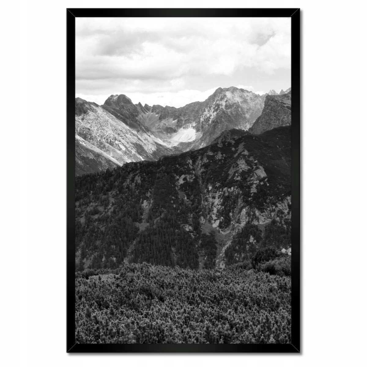 Plakáty v rámu 40x60 Tatry Polské hory Pohled