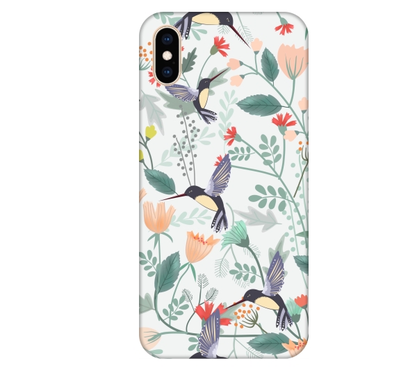 

Etui na telefon iPhone X / Xs Tropical floral kwia