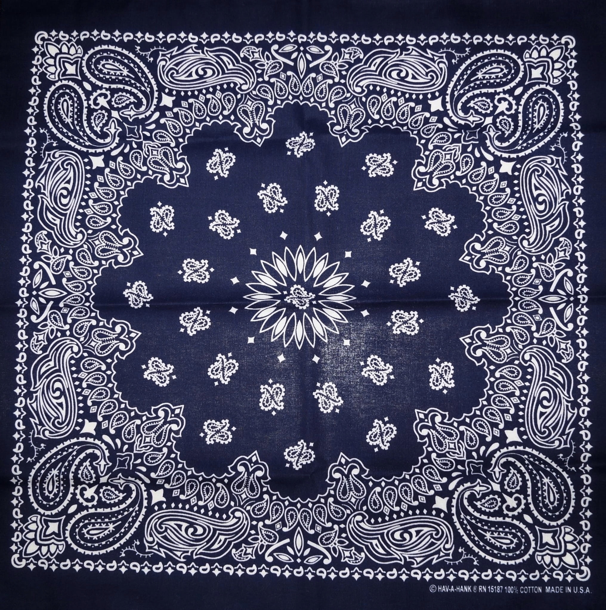

Chusta motocyklowa harley Bandana made Usa granat