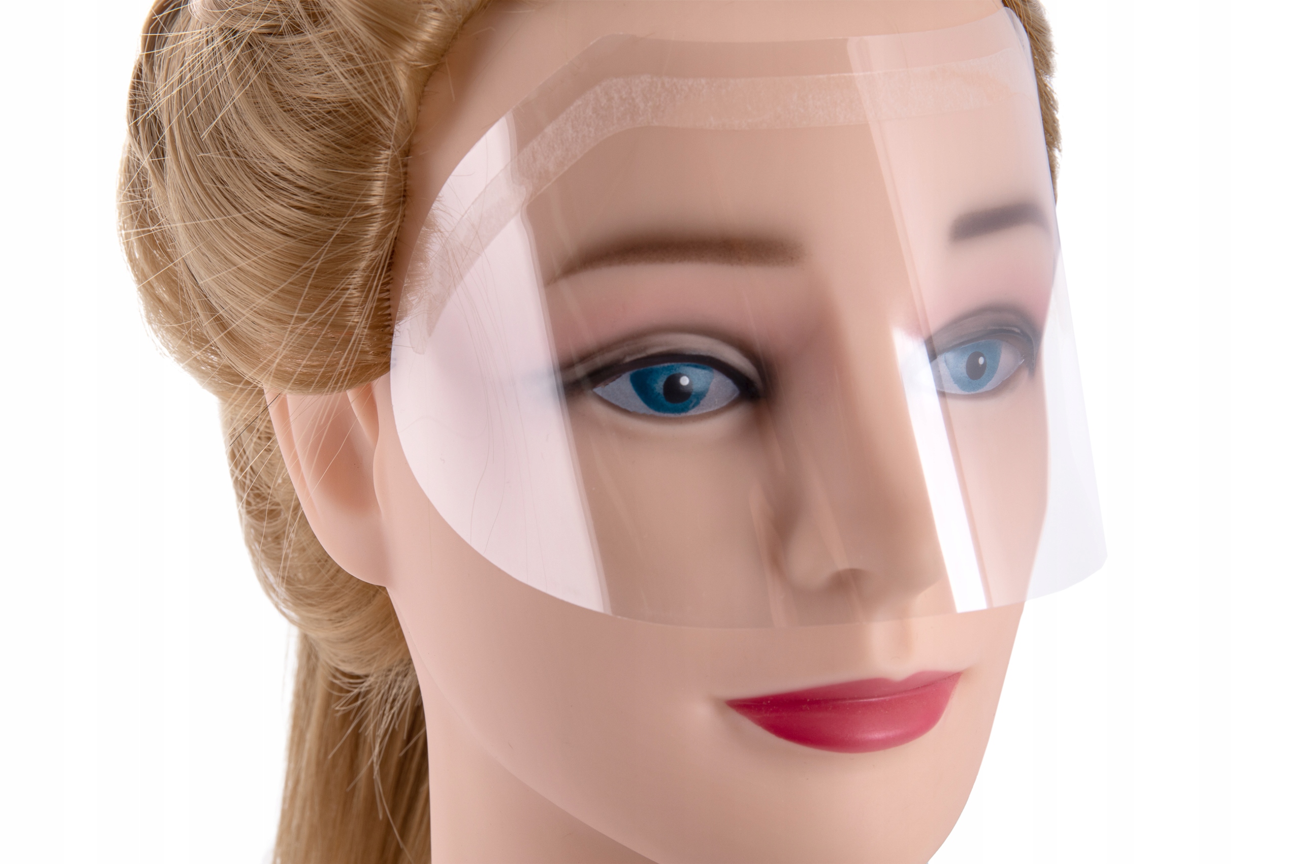 Osłona Twarzy Podczas Strzyżenia Włosów 100 Szt Maska Fryzjerska Osłonka