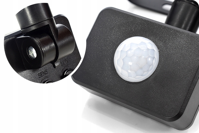 HALOGEN REFLEKTOR NAŚWIETLACZ LED IP65 CZUJKA 50W Moc lampy 50 W