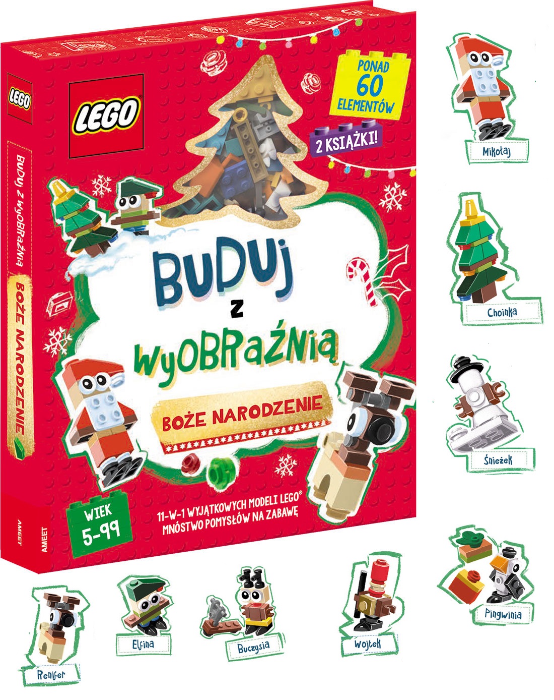 

Lego Iconic Buduj z wyobraźnią Boże Narodzenie -kd