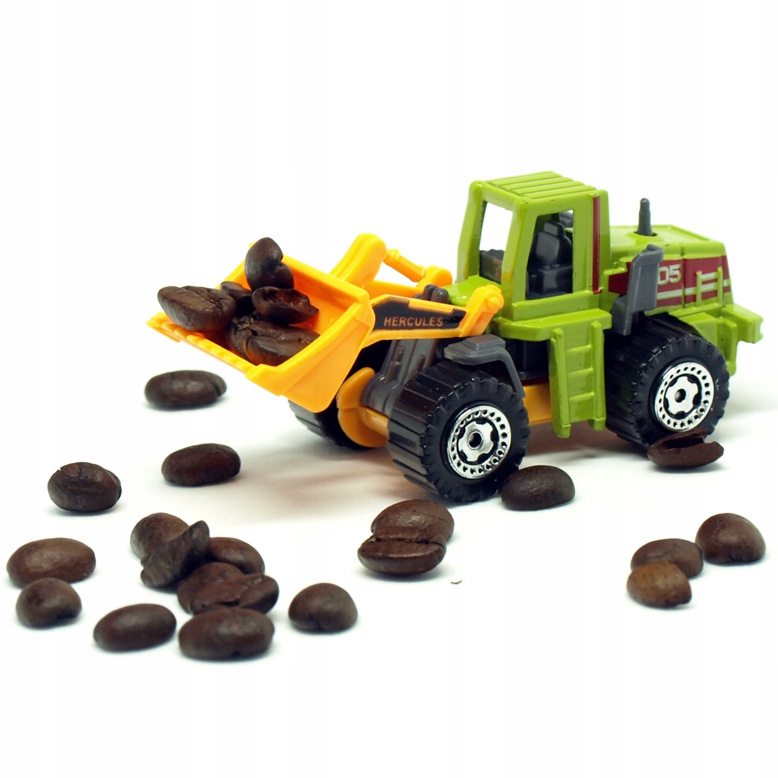 Samochód autko budowlane metalowe resorak Spych