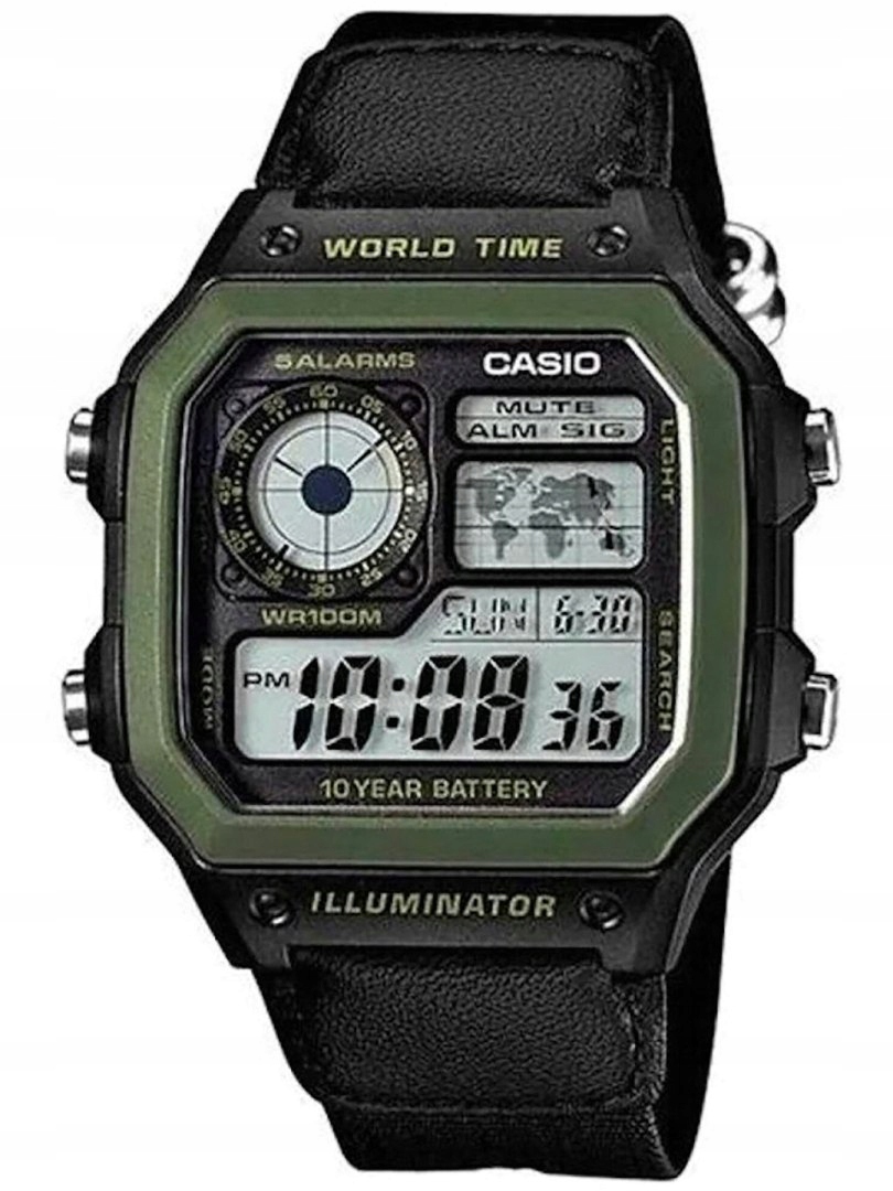 Pánské Hodinky Casio Sports AE-1200WHB-1B Box (zd146d)