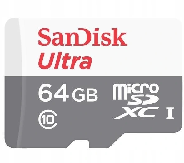 KARTA PAMIĘCI SANDISK ULTRA 64GB MICRO SD 100MB/S EAN (GTIN) 619659185077