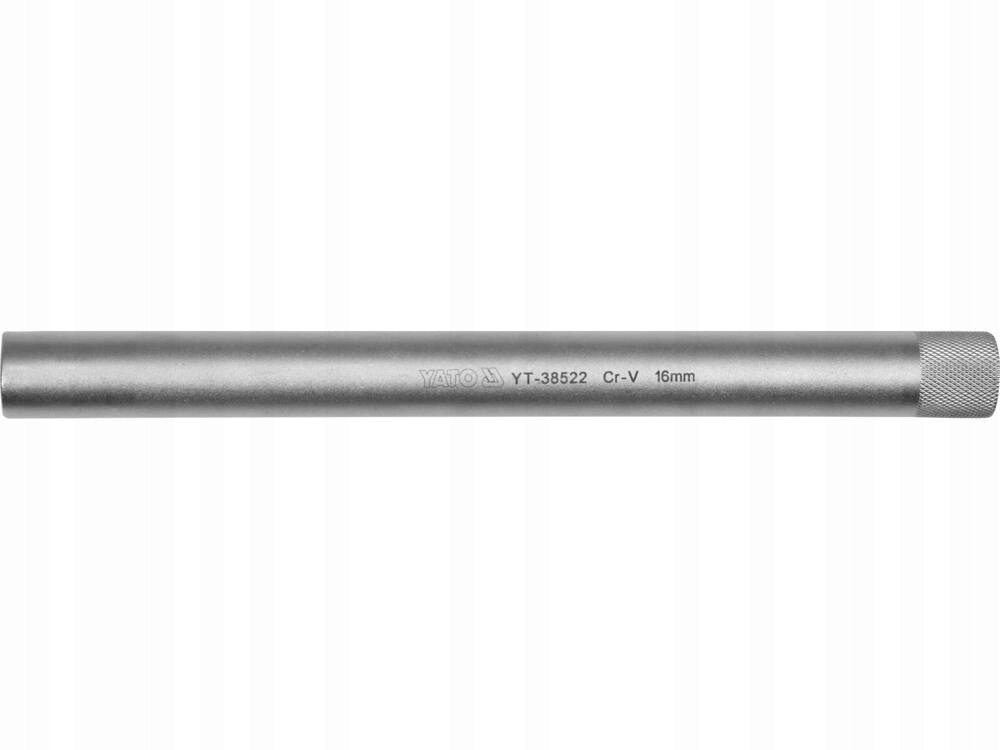 YATO YT-38522 NASADKA DO ŚWIEC 16MM EXTRA DŁUGA 250MM NAPĘD 3/8