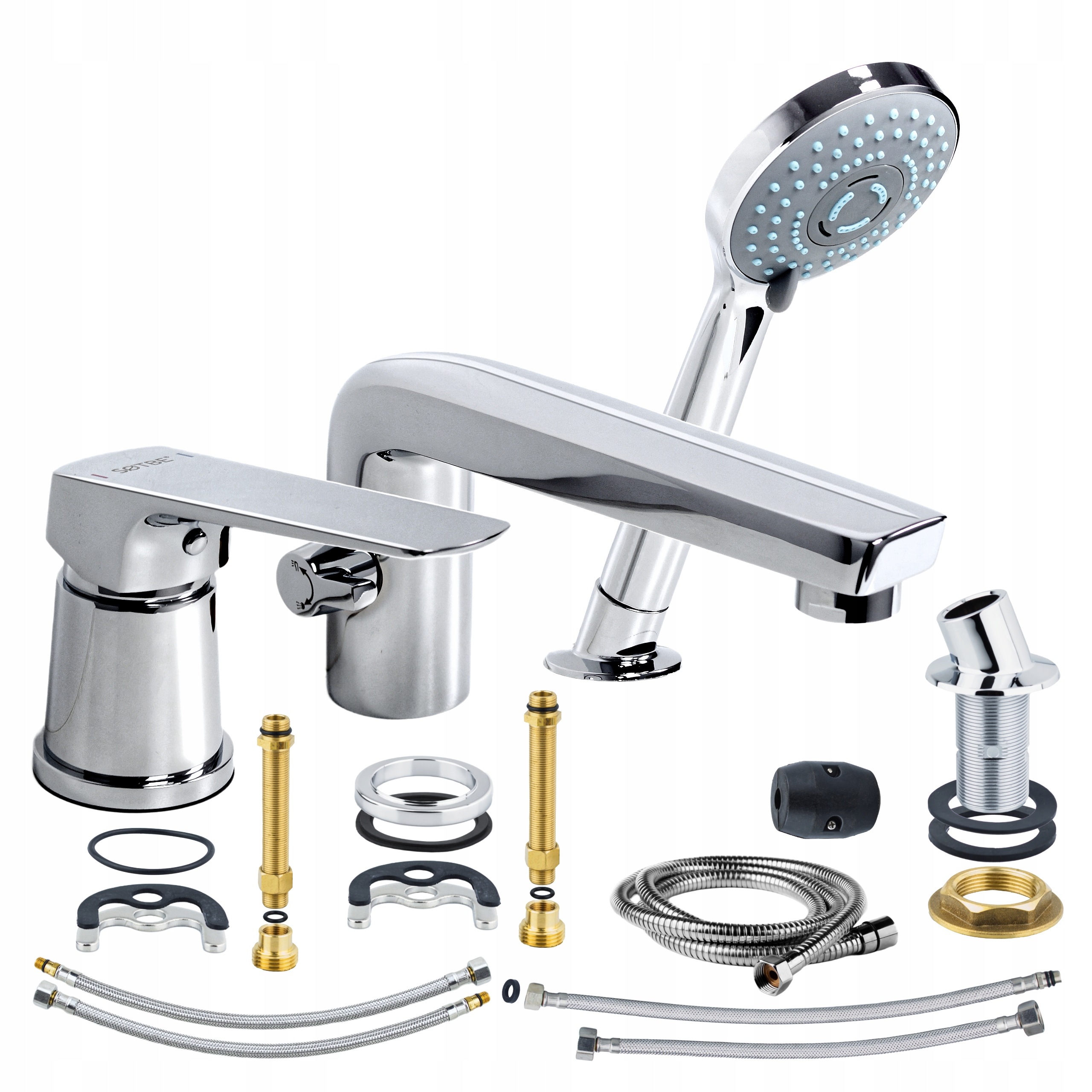 Stojánková vanová baterie 3-otvorová Na Forma Brzeg Polska Sotbe