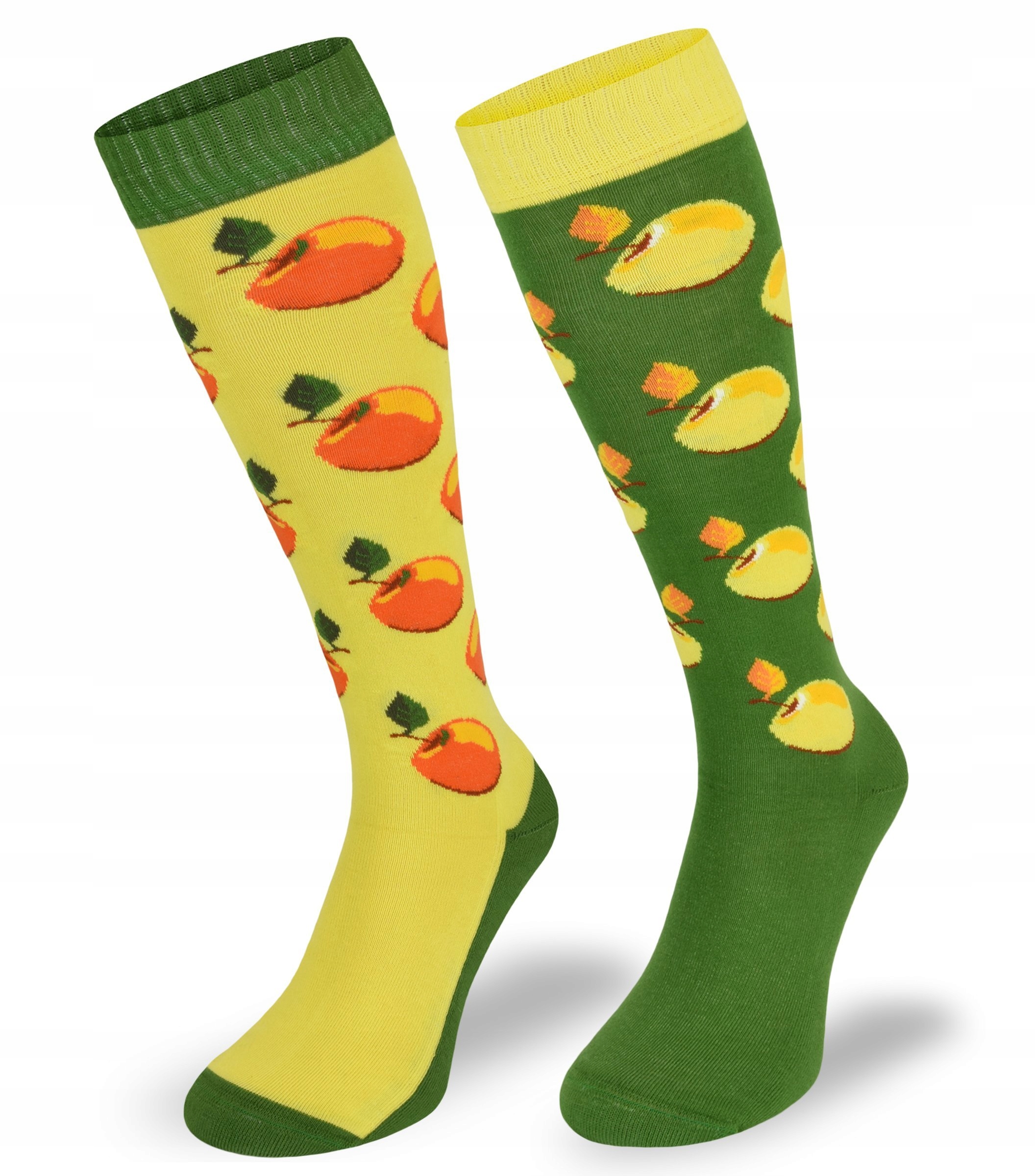 Kolorowe podkolanówki jeździeckie - 80% bawełna