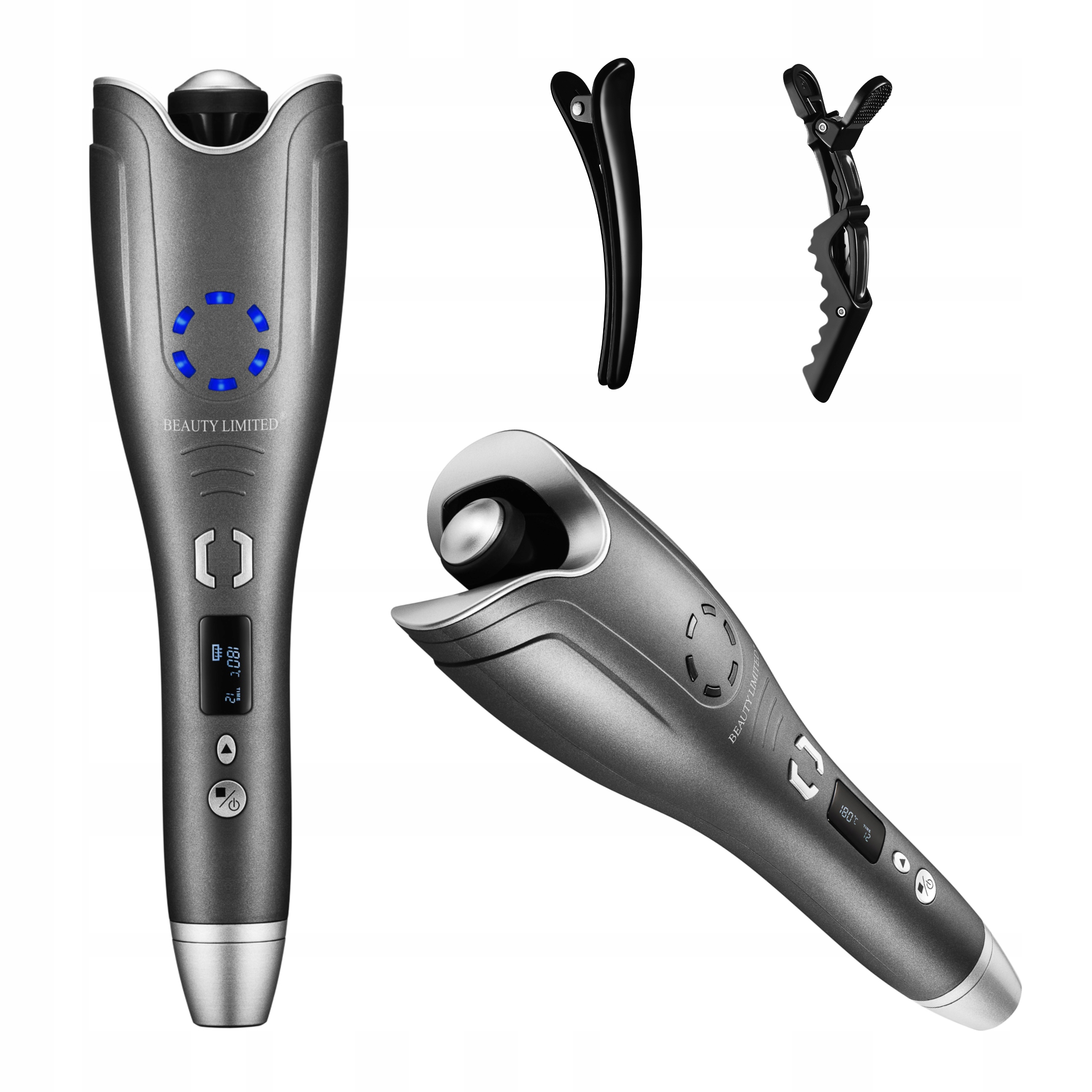 Lokówka automatyczna Obrotowa Keratynowo Ceramiczna Regulacja Timer 50W