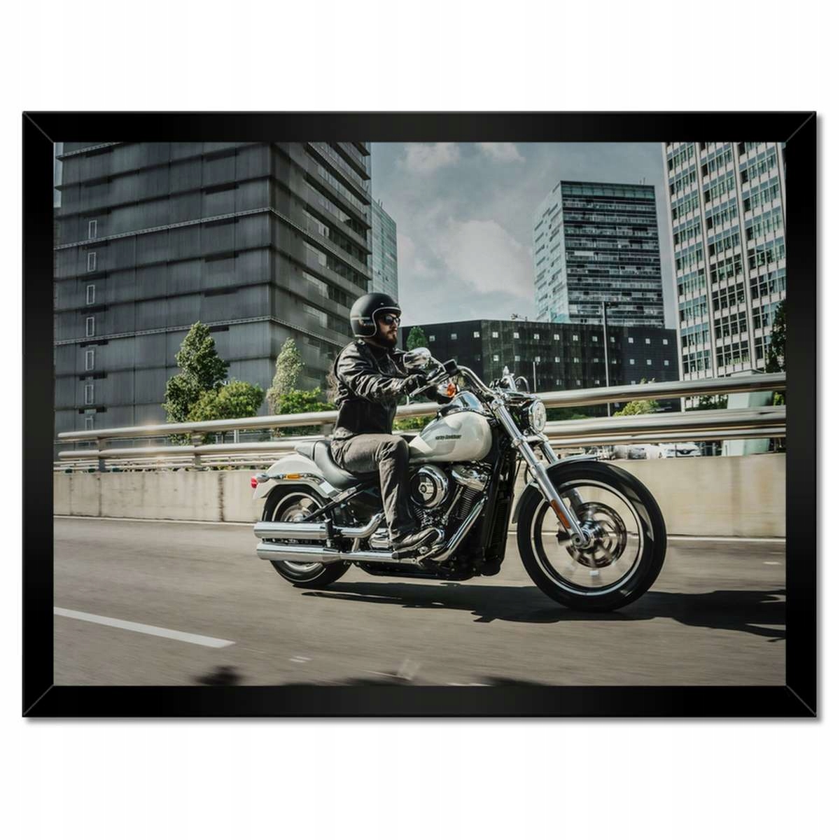 Plakáty v rámu 40x30 Harley Davidson Motocykl