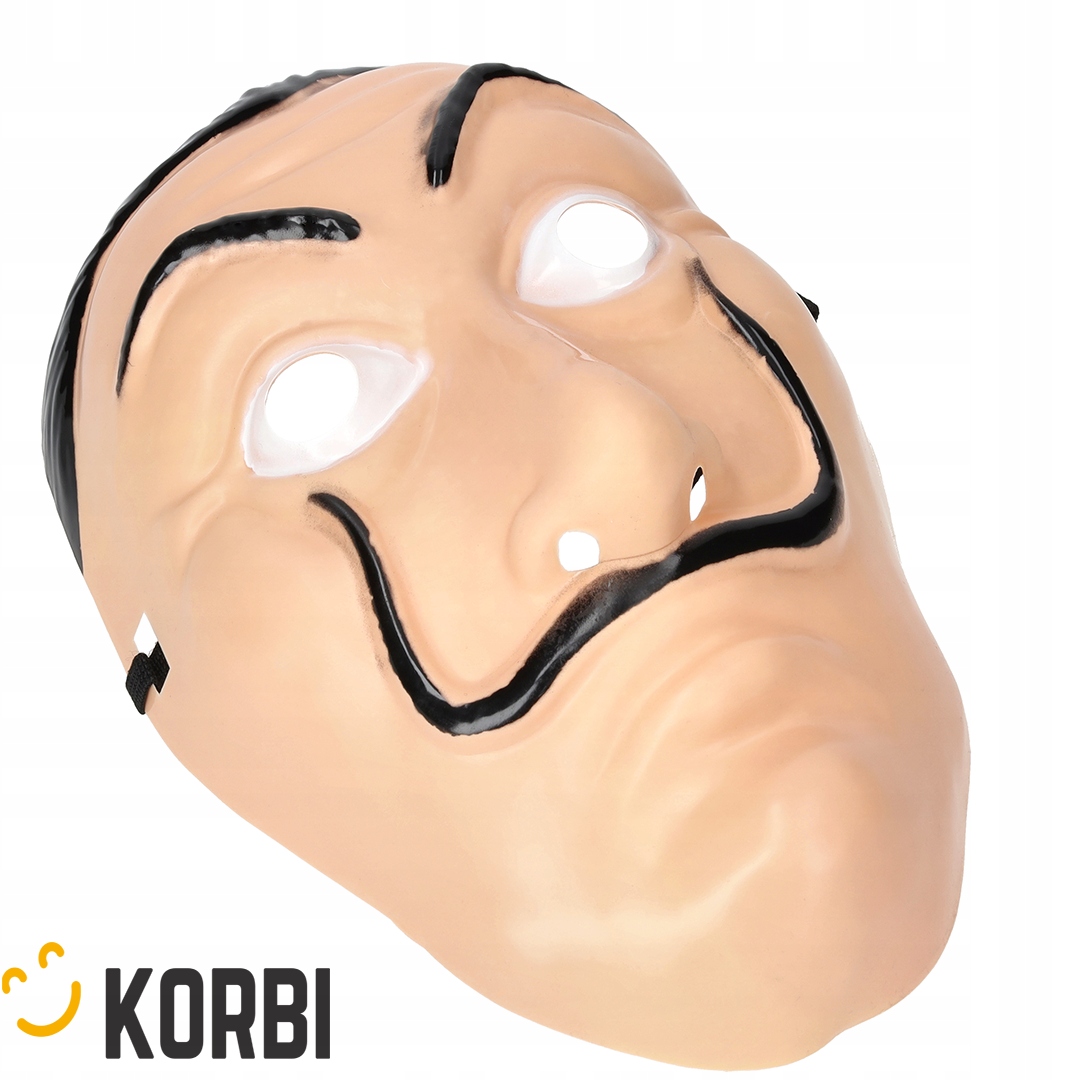 MASKA SALVADOR DALI LA CASA DE PAPEL BELLA CIAO PROFESOR HALLOWEEN