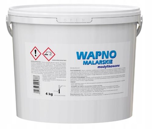 Śnieżka wapno malarskie do Bielenia i Ochrony w płynie 12kg chroni przed w