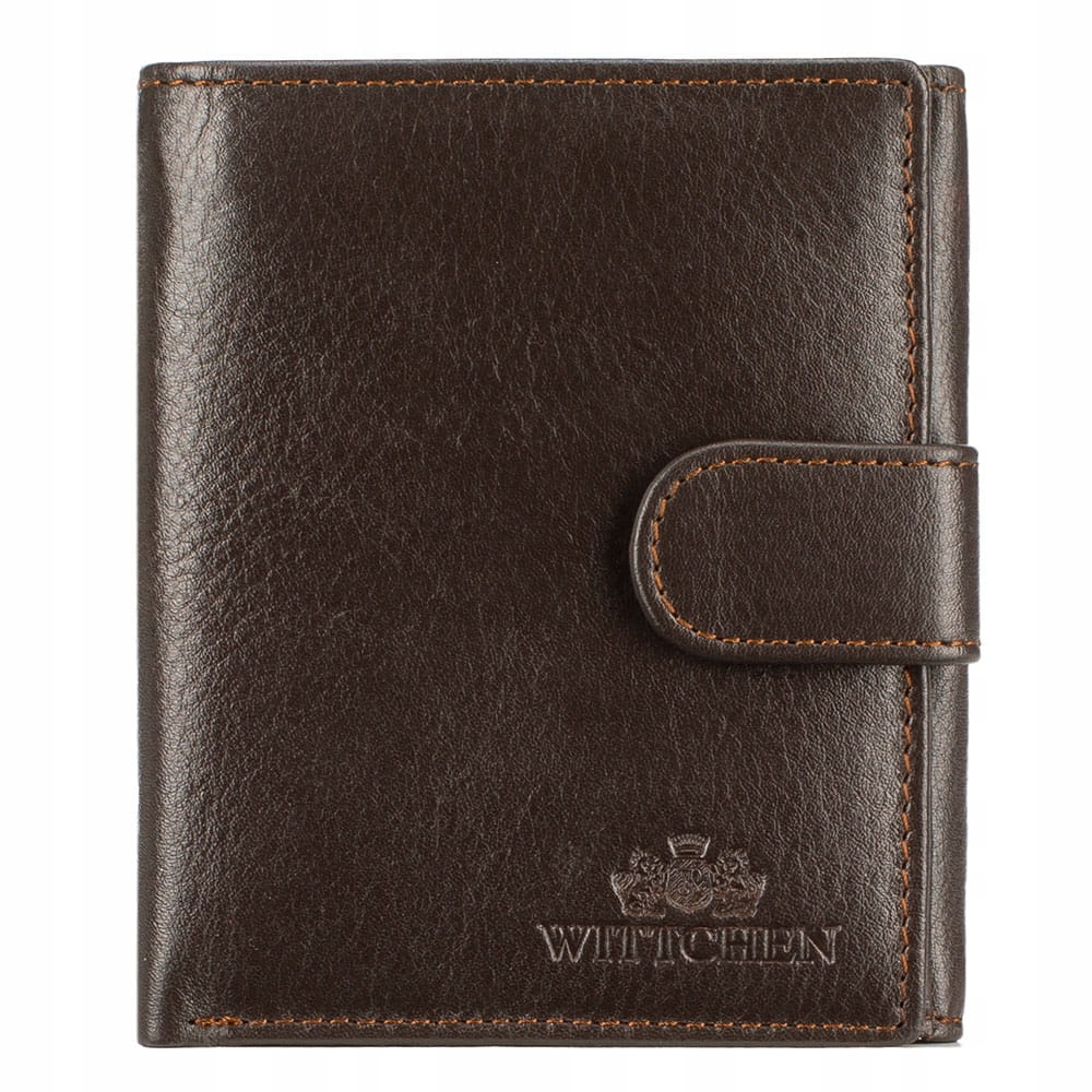 Wittchen 14-1-010-L41 kožená peněženka Rfid hnědá elegantní