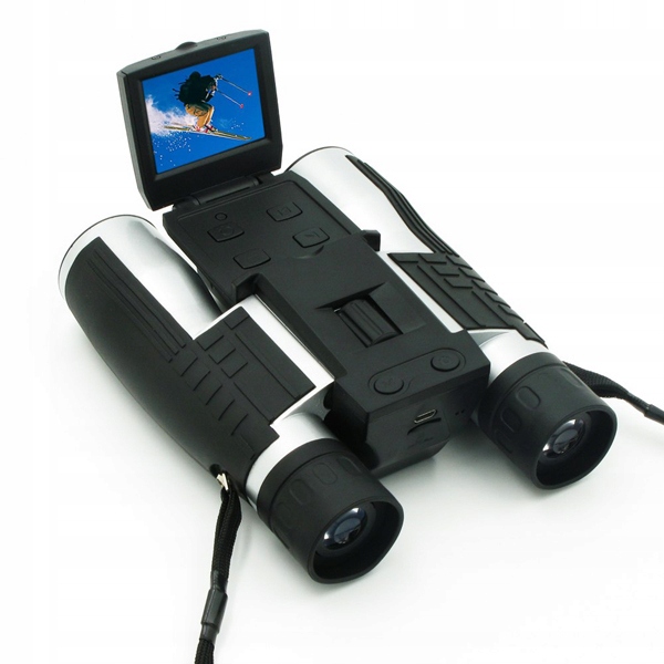 CYFROWA LORNETKA FULLHD 1080p 12x32 KAMERA LCD 2.0