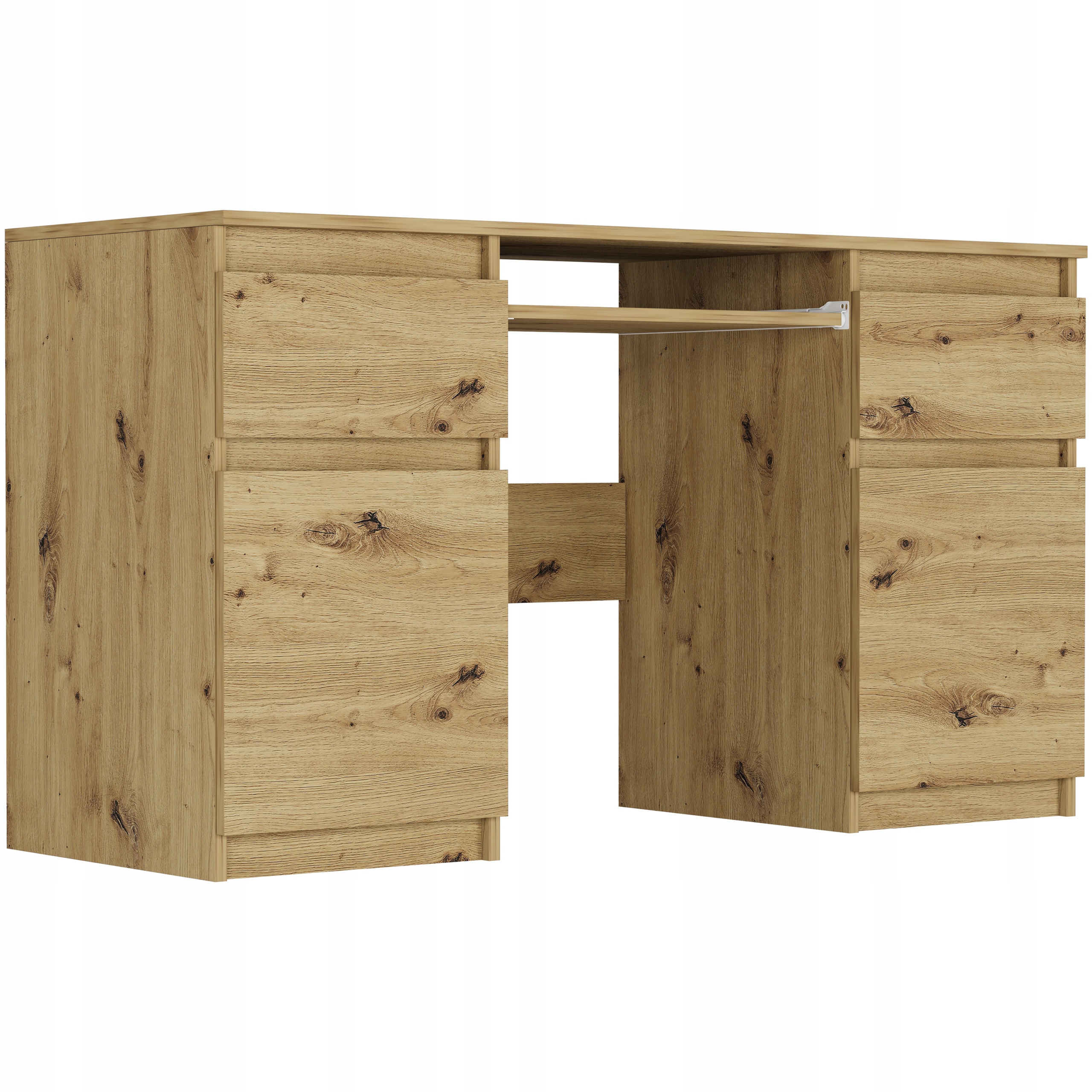 Nábytek Počítačový stůl notebook 135 cm dub artisan N6