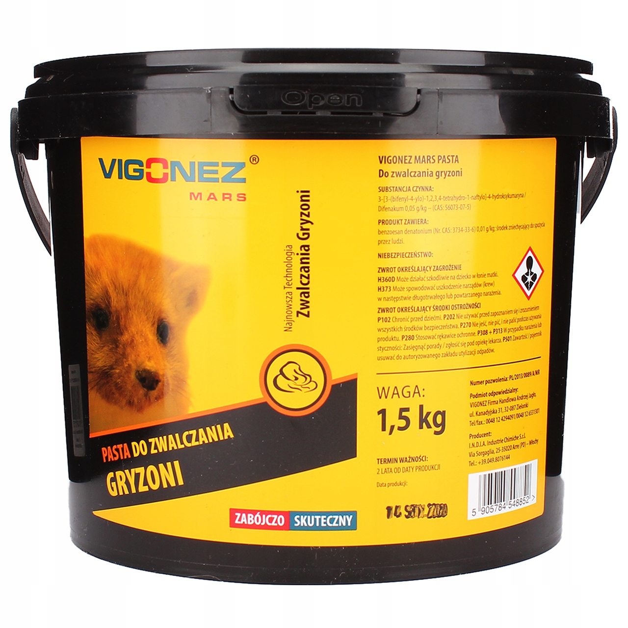 

Silna Trutka Na Gryzonie Pasta Vigonez Mars 1,5 Kg