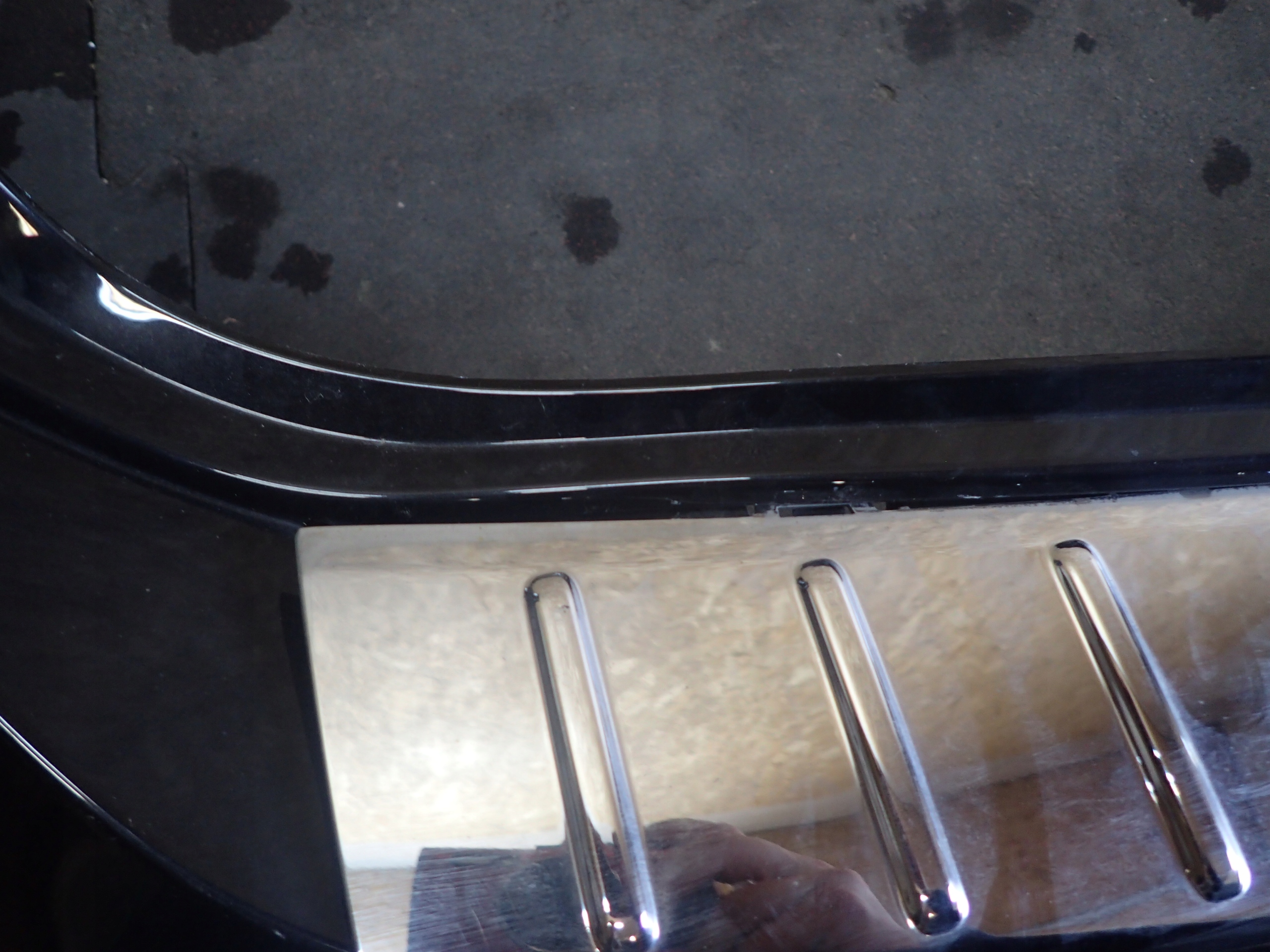 BUMPER REAR PART VW TOUAREG 7P6 LIFT 14