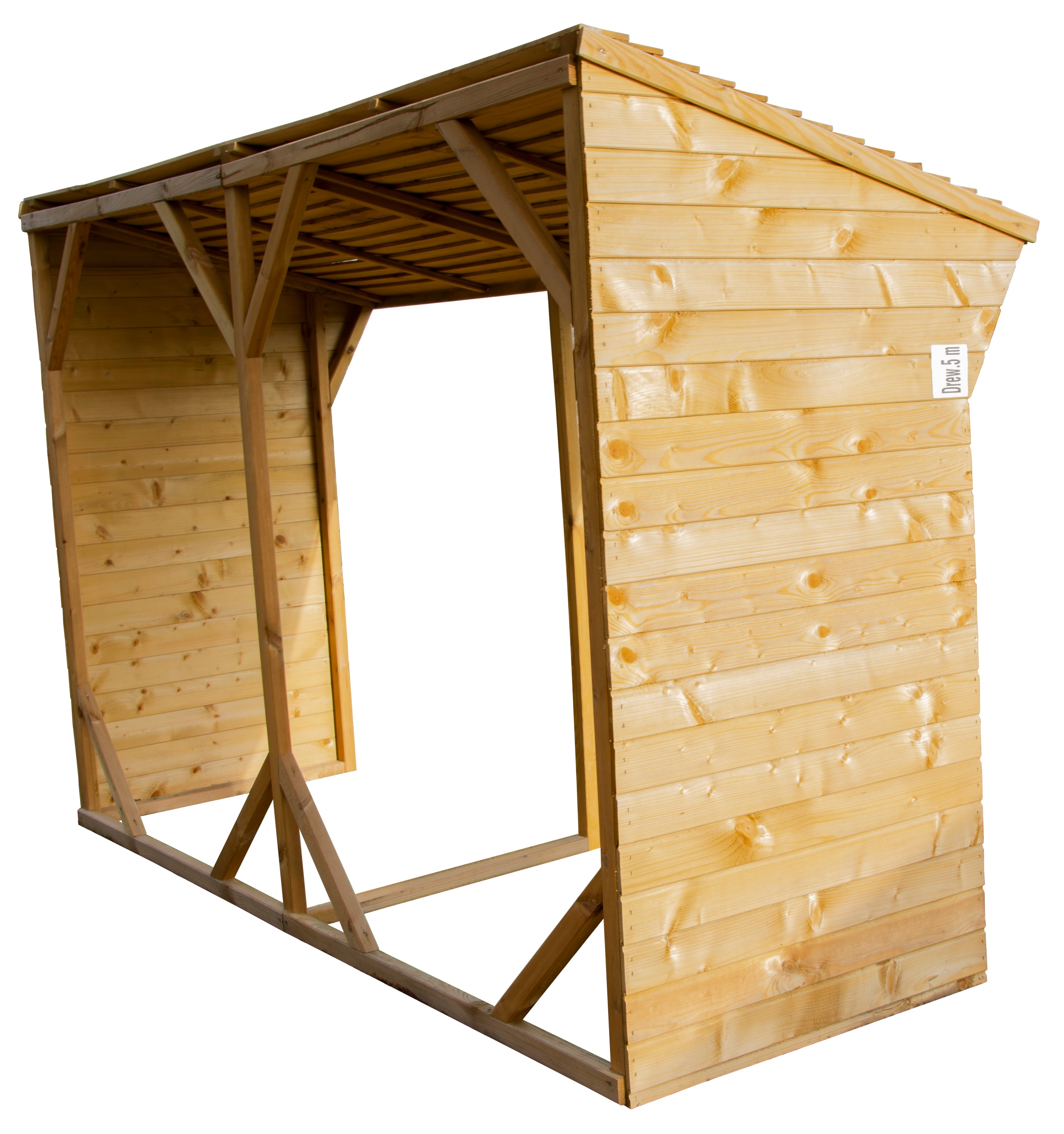 Drewutnia wiata na drewno 278x90x184 cm 4,63m3 Kod producenta Z004725
