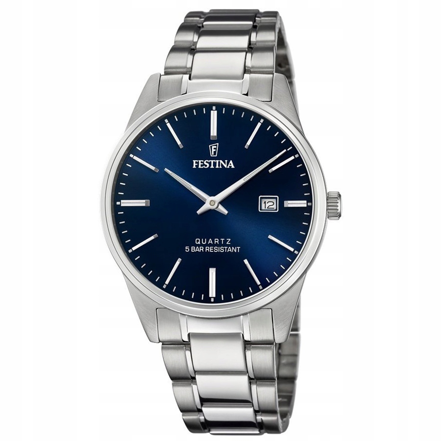 Pánské Hodinky Festina F20511-3 stříbrný náramek