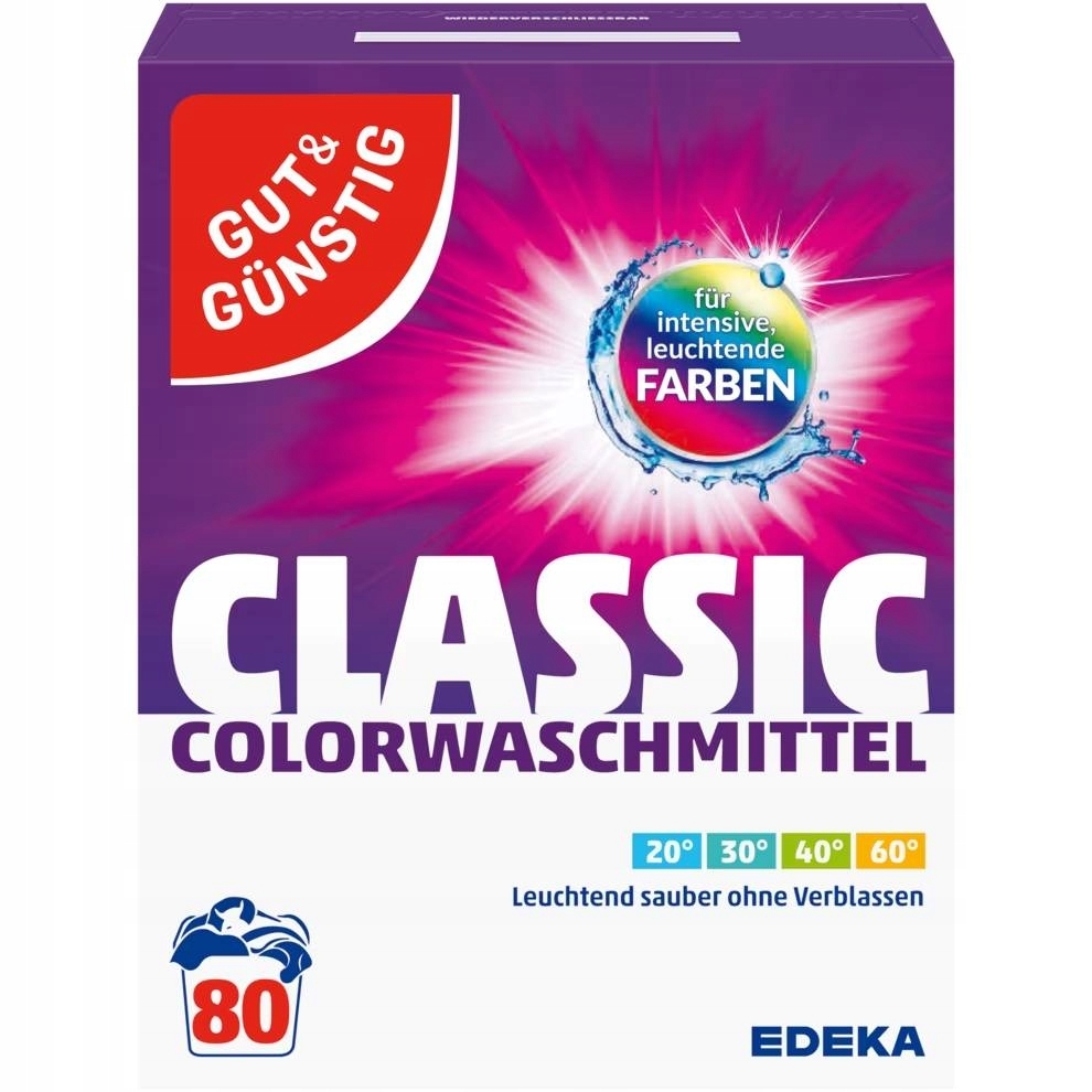 Gg Německý prášek na praní barevného prádla 5,2 kg 80p