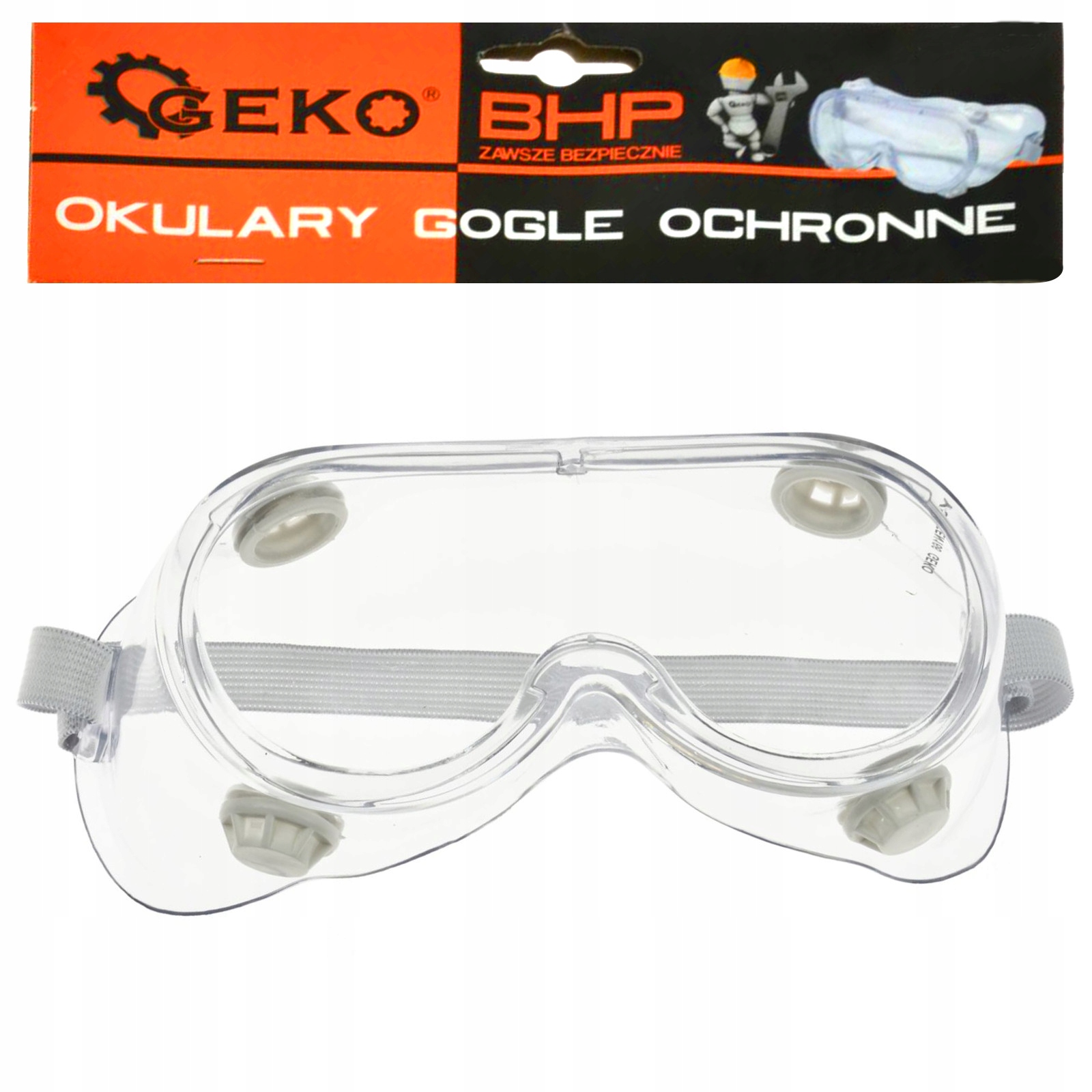 GOGLE OKULARY PRZECIWODPRYSKOWE OCHRONNE GOOGLE