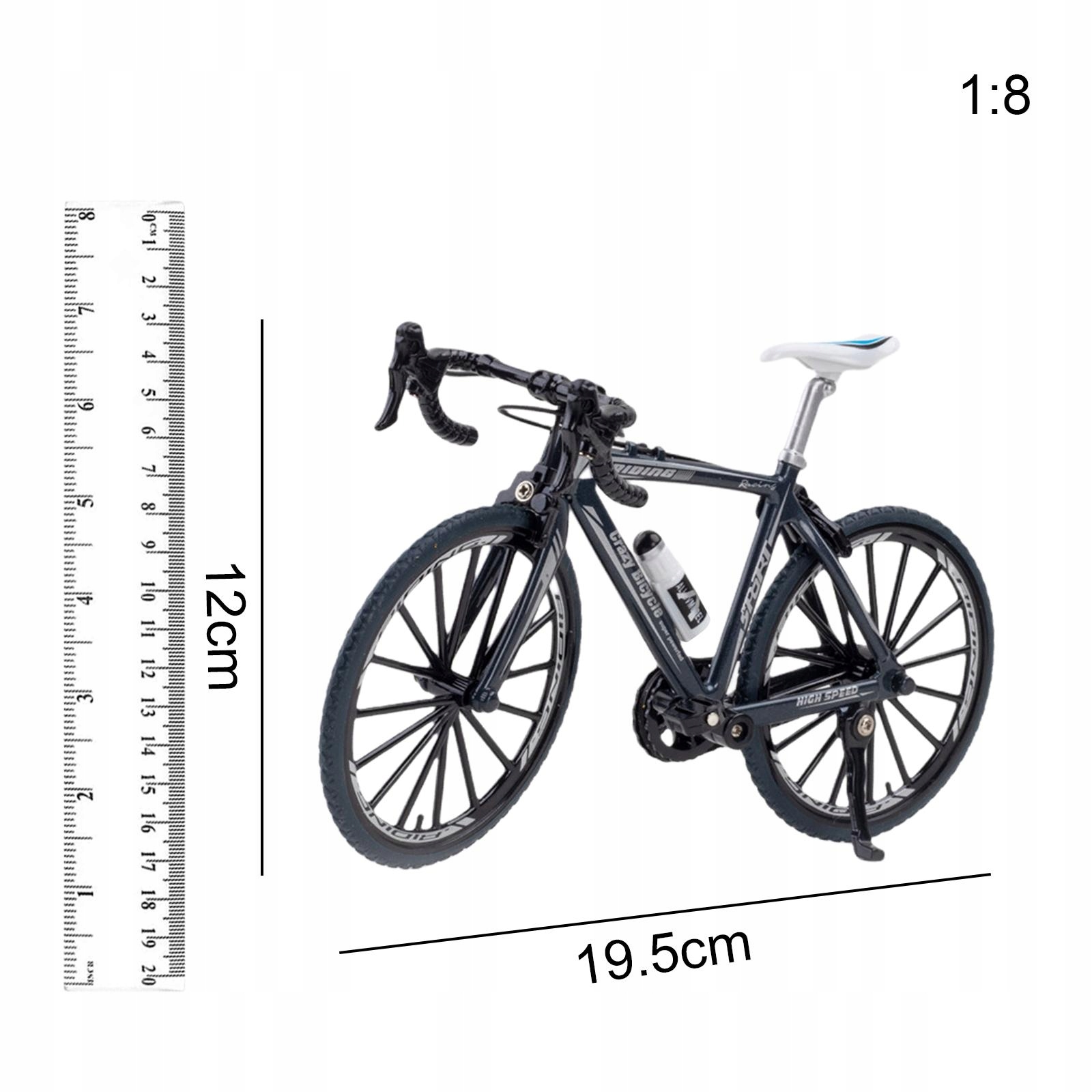Mini rower Model roweru w 1/8 miniaturowa Bohater brak
