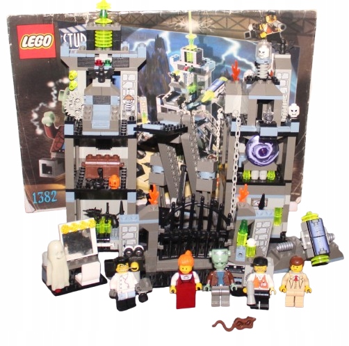 LEGO STUDIOS 1382 INSTRUKCJA ZESTAW Scary Laboratory