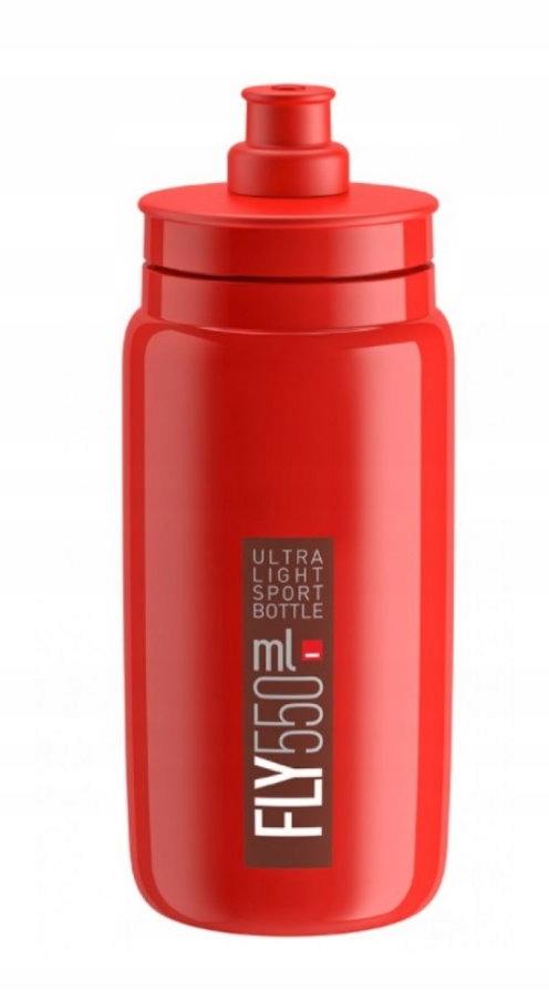 BIDON ELITE FLY MTB 550ml CZERWONY BORDEAUX
