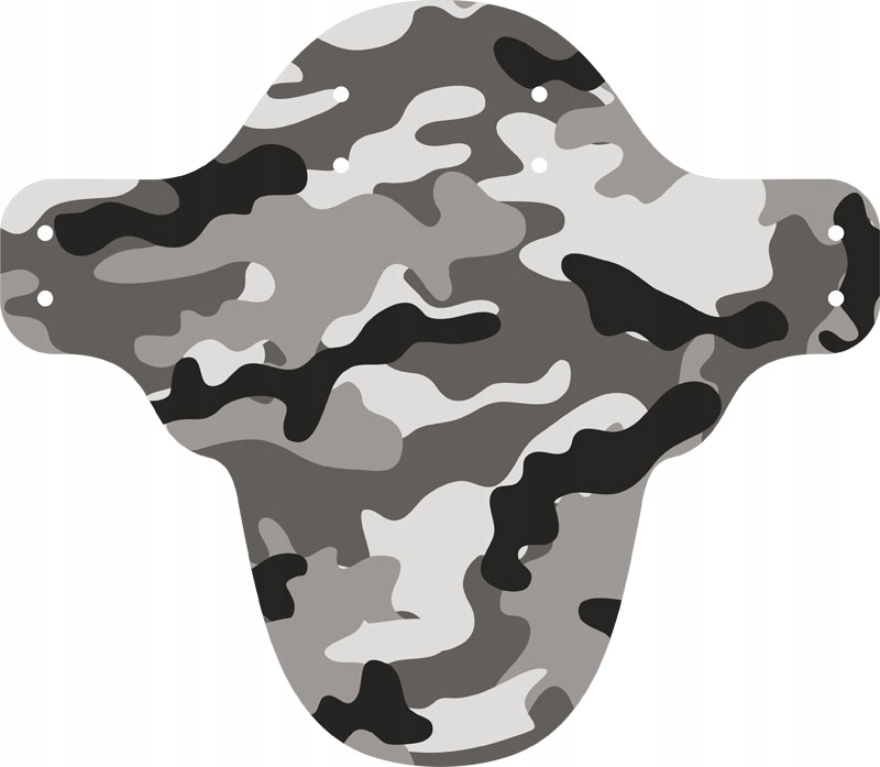 Błotnik rowerowy MTB, enduro - camo