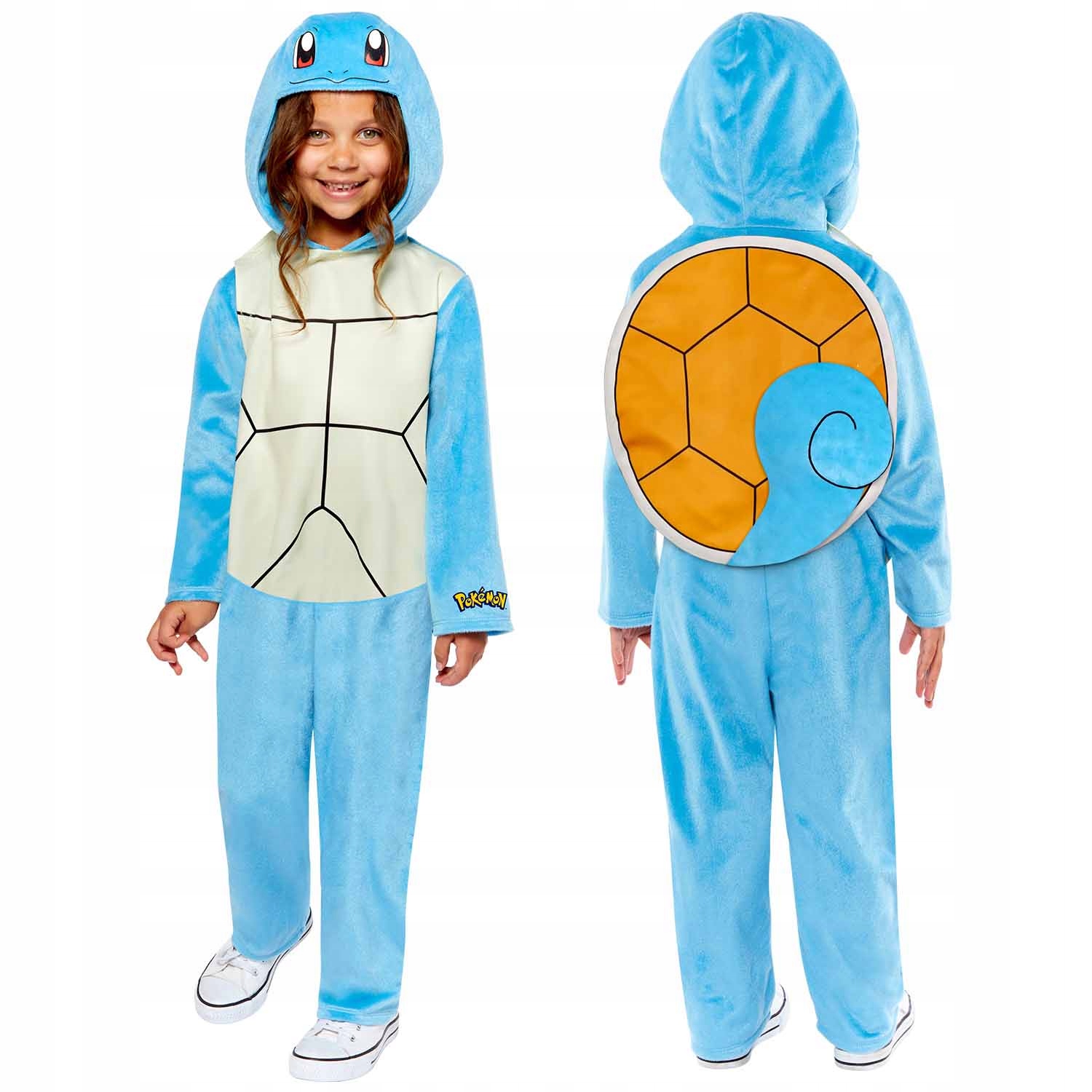 Kostium dziecięcy Pokemon Squirtle na licencji 4-6 lat 104-116 cm
