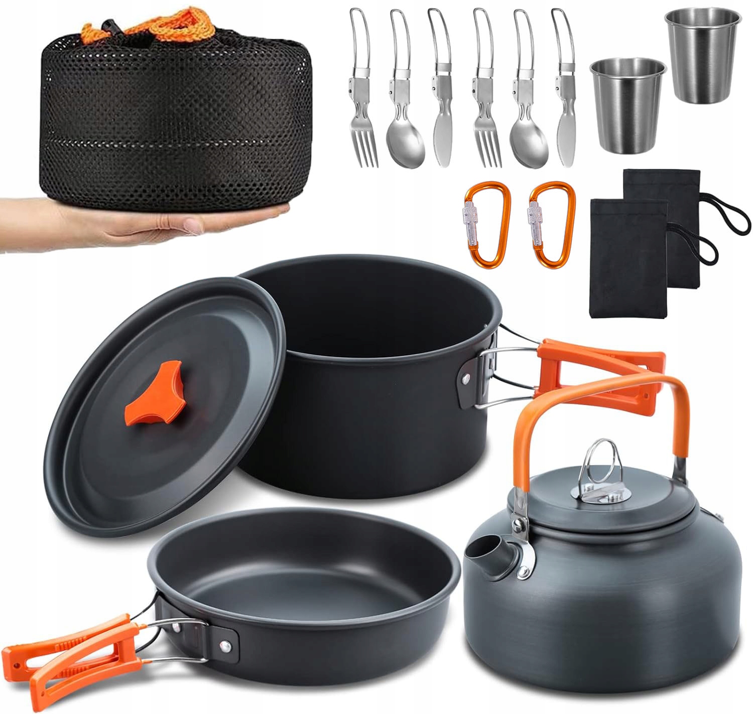 Turistický Set Nomad Komplet Konvice Hrnec Pánev